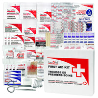First Aid Central 150-Piece Multi-Purpose First Aid Kit - White Plastic Case-Contains 150 pieces