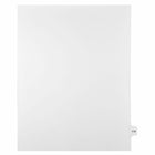 Mark Maker Legal Exhibit Index Tab White Single Tabs, 1/15th Cut, Letter Size, No Holes, Number 119, 25 Pack-White Single Tabs, 1/15th Cut