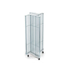 Azar Displays Pegboard Pinwheel Unit, 44" x 13.5", Clear (700443-CLR)-Clear plastic