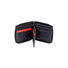 Champs Multicard-Multiwing Zip-Around Wallet -  Black-Genuine leather, black