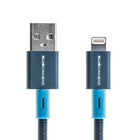 BlueDiamond SmartSync+ Lightning Cable, 6 ft (GD4816K6)-Tangle-free braided nylon design for superior durability