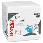 WypAll PowerClean L40 Extra Absorbent Towels - Quarterfold - Limited Use Towels - White - 18 Pack-56 Sheets/Pack, 18 Packs of WypAll PowerClean L40 Extra Absorbent Towels/Case, 1,008 Sheets/Case