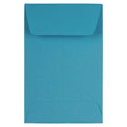 JAM Paper #1 Coin Envelopes, 2.25 x 3.5, Brite Hue Blue Recycled, 1000 Pack-Coin Envelopes