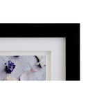 kieragrace KG Morgan Double Mat Frame - 9x9", Black-Modern style: you'll love the compliments you get with this photo frame. it has a timeless, neutral look that matches any decor. display art and photo prints of friends, family, vacations, and pets