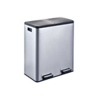 Step N' Sort 2 Compartment Trash and Recycling Bin - 70L-Inner bins are removable and hold 35 liters each