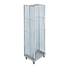 Azar Displays H-Unit Floor Display, 60" x 16", Clear (700431-CLR)-Clear plastic