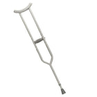 Drive Medical Bariatric Heavy Duty Walking Crutches, Adult, 2 Pack-Grey, Steel