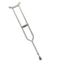 Drive Medical Bariatric Heavy Duty Walking Crutches, Adult, 2 Pack-Grey, Steel
