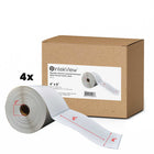 Premium Tape 4" x 6" (102 mm x 152 mm) Thermal Transfer Labels - 3" (76 mm) Core - 4 Rolls-Thermal Transfer Labels