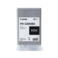 Canon PFI-030MBK Pigment Matte Black Ink Tank, 55ml-Matte Black