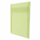 JAM Paper Square Translucent Vellum Envelopes - 5.5" x 5.5" - Leaf Green - 25 Pack -Size: 5 1/2 x 5 1/2 inches