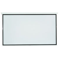 Viewsonic 100" Wall Mount Projection Screen, 16:9 Wall Mount, Matte White, (PJ-SCW-1001W)-100" Matte White Projection Screen