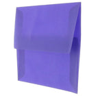 JAM Paper A2 Invitation Envelopes, 4.38 x 5.75, Purple Translucent Vellum, 250 Pack (PACV607H)-Blank interior for personalized message