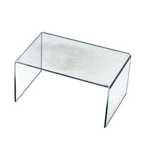 Azar Displays 12" W x 6" H x 7.75" D Acrylic Riser, 4 Pack (515311)-made from 3/16" thick clear acrylic