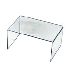 Azar Displays – Socle en acrylique, 12 larg. x 6 haut. x 7,75 prof. (po), 4/paquet (515311)-Fabriqué en acrylique transparent de 3/16 pouce d’épaisseur