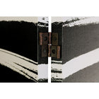 kieragrace Stockholm Dahl 3-Panel Room Divider - 47" x 71", Black and White-Perfect measurement: the privacy room divider measures 47"L x 1"W x 71"H in dimensions, makes this portable screen easy to move and very useful to section off