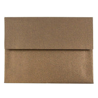 JAM Paper A2 Invitation Envelopes, 4.38 x 5.75, Stardream Metallic Bronze, 50 Pack (GCST602I)-Bronze stardream metallic envelope