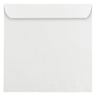 JAM Paper 12.5 x 12.5 Square Envelopes, White, 25 Pack (3992322)-White