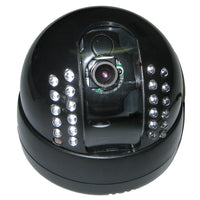SeqCam IR Dome Colour Security Camera, 5" x 5" x 5", Black-Advanced image sensor produces high resolution video at 420 TV Lines of resolution
