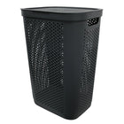 Modern Homes 60L Laundry Hamper - Grey-Durable and easy to clean