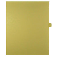 Mark Maker Legal Exhibit Index Tab Buff Single Tabs, 1/15th Cut, Letter Size, No Holes, Number 112, 25 Pack-Buff Single Tabs, 1/15th Cut