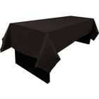 JAM Paper Paper Table Covers, Black Table Cloths, 5 Pack-Perfect for protecting your table at home or in the office