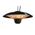 ENER-G+ HEA-21522MI-B Outdoor Hanging Heater, Black-Very heat efficient and substantially less expensive to use than propane heaters