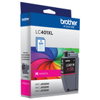 Brother - LC401XLMS Cartouche d’encre magenta à haut rendement d’origine-L’encre d’origine Brother produit des impressions aux couleurs riches et éclatantes qui résistent à l’épreuve du temps.