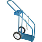 Kleton Gas Cylinder Carts, Semi-Pneumatic Wheels, 12" W x 16" L Base, 1000 Lbs.-Base Dimensions 12" W x 16" L