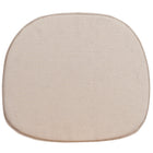 Flash Furniture Natural Thin Cushion-Soft Chair Cushion