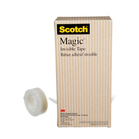 Scotch Magic Tape in Recycled Tower Pack - 1" Core - 14 Rolls Per Pack-Original matte-finish tape preferred in homes, schools and offices