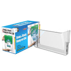 Storex Wall Files - Letter Size - Clear - 12 Pack - 6 Sets of 2-Each pocket measures 13 x 7 x 4 inches