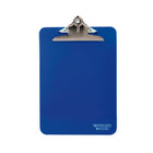 Westcott Heavy-Duty Letter Size Plastic Clipboard with Antimicrobial Protection-Blue, durable and lightweight clipboard for holding documents