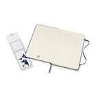 Moleskine Notebook - Medium - Ruled - Hard Cover - 4.5" x 7" - Sapphire Blue-Dimensions: 4.5" x 7"
