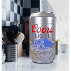 Coors Light Portable 8 Can Mini Fridge-Holds 8 standard size cans