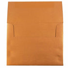 JAM Paper Enveloppe A2 Stardream, effet métallisé, cuivré, 50/paquet-Intérieur vierge où écrire un mot personnalisé