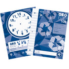 Geo 100% Recycled & Recyclable Notebook - 40 Pages-Ecological