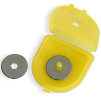OLFA Stainless Steel Rotary Cutter Blades, 4 Pack-Perfect for intricate and detailed cutting