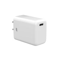 LBT Power Stream 25W Single-port PD Wall Charger - White-25W wall charger with Power Delivery (PD) can quickly power up all Android and Apple iPhone smartphones with a USB Type-C port