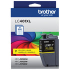 Brother Genuine LC401XLYS High-Yield Yellow Ink Cartridge-Professional colour inkjet print quality you can consistently rely on for up to 500 pages