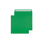 Blake Creative Color Green Invitation Envelopes - 6 1/4" W x 6 1/4" L - Avocado Green - 25 Pack-Avocado Green