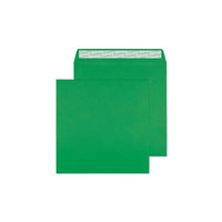 Blake Creative Color Green Invitation Envelopes - 6 1/4" W x 6 1/4" L - Avocado Green - 25 Pack-Avocado Green