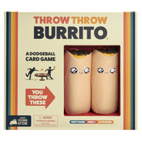Exploding Kittens Throw Throw Burrito-The worlds first dodgeball card game. For ages 7 and up