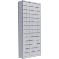 Metalware RK939 Boltless Shelving Unit, 15-Shelves, 36" x 12" x 88", Light Grey-Adjustable shelving system that provides high strength, yet economical storage capacity for your needs