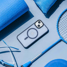 Blu Element Chromatic Cloud MagSafe iPhone 16e/15/14/13 Case - Navy-Hyper responsive buttons