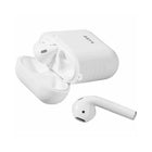 LAUT POD for AirPods, White-Allows for full access to all ports and pair function