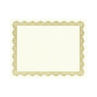 Geographics Award and Recognition Certificates , Fine Parchment, 8-1/2" x 11", Optima Gold, 25 Pack-Classic Gold border