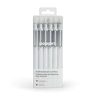 Poppin Gel Luxe Retractable Pen – White – 12 Pack-Retractable Gel Luxe Pens