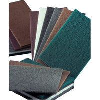 Norton Bear-Tex Hand Pads - Aluminum Oxide - 6" x 9" - Very Fine Grit - 60 Pack-Abrasive Material: Aluminum Oxide