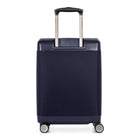 Bugatti Nashville 21.5" Hybrid Hardside/Softside Spinner Carry-on Luggage - Navy-Signature lined interior with dividing panel